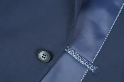 Performance Stretch Suit 2 Piece Slim Fit in Blue