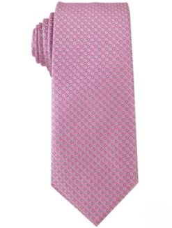 Pink Textured Tie