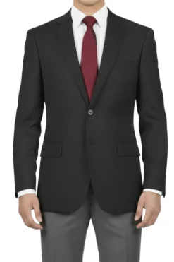 (42R) Black Regular Fit Blazer