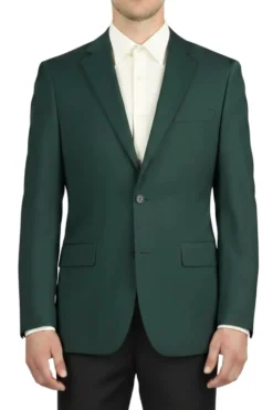 (42R) Hunter Green Slim Fit 2 Button Blazer