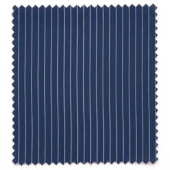 (46R, 48L, 62R) Blue Regular Fit 2 Piece Pinstripe Double Breasted Suit