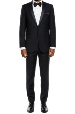 (36R) Slim Fit 2 Piece Navy Tuxedo