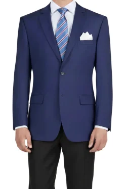 (42R) Blue Regular Fit Blazer