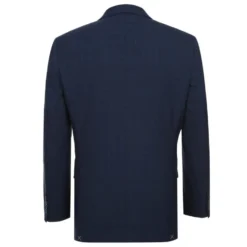 (40S) Men's 2-Piece Regular Fit Blue Check Suit