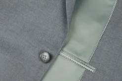 (36S) Slim Fit 2 Piece Gray Suit