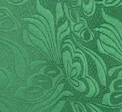 Slim Fit Tuxedo 3 Piece with Jacquard Pattern in Green