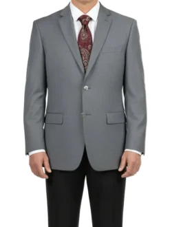 (38S, 40L, 48R) Regular Fit Blazer 2 Button in Medium Gray