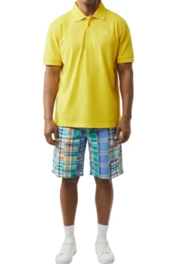 Stacy Adams - Cotton Polo Shirt in Yellow