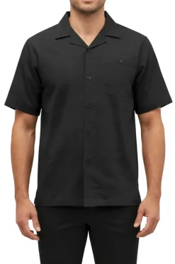 Stacy Adams - Black Linen Walking Suit Set