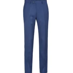Vanderbilt Collection - Blue Regular Fit Dress Pants