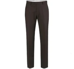 Vanderbilt Collection - Brown Regular Fit Dress Pants