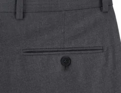 Vanderbilt Collection - Charcoal Regular Fit Dress Pants