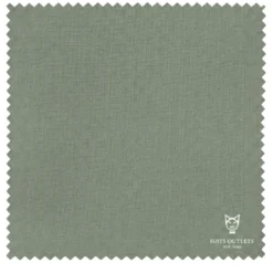 Vanderbilt Collection - Classic 2 Piece Suit 2 Buttons Regular Fit In Sage