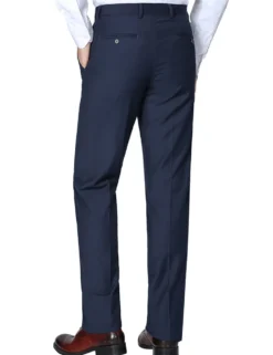 Vanderbilt Collection - Navy Regular Fit Dress Pants