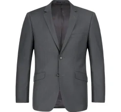 Vanderbilt Collection - Classic 2 Piece Suit 2 Buttons Regular Fit In Medium Gray