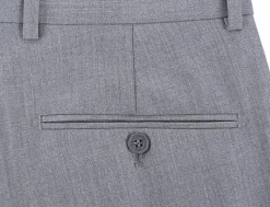 Vanderbilt Collection - Gray Regular Fit Dress Pants