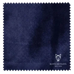 Velvet Regular Fit Fashion Jacket in Sapphire