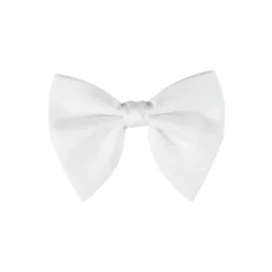 White Butterfly Bow Tie