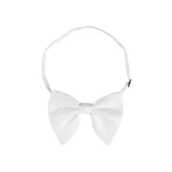 White Butterfly Bow Tie
