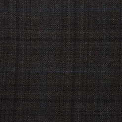 Wool Blend Regular Fit Checked Blazer in Brown