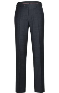 Wool Blend Slim Fit Suit 2 Piece Suit 2 Button in Charcoal